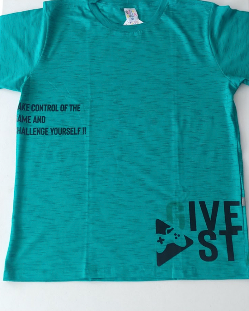 Camiseta Verde menino