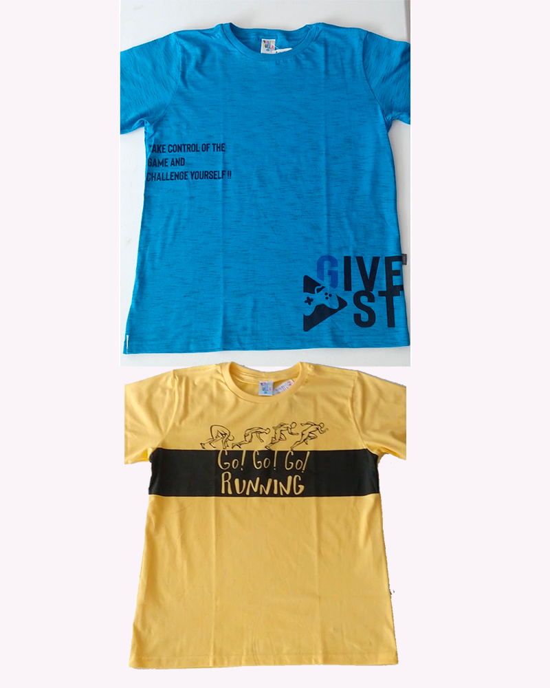 Kit com 2 Camisetas Menino 16 Anos (Kit07)
